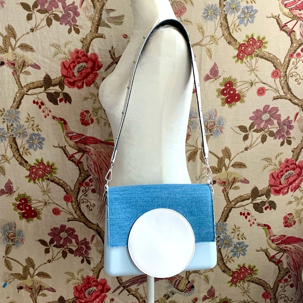 O Bag Italy Rare Denim Bag